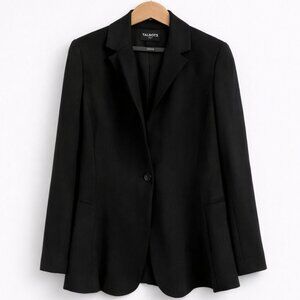 Lafayette 148 New York Black One-Button Blazer  Size 18